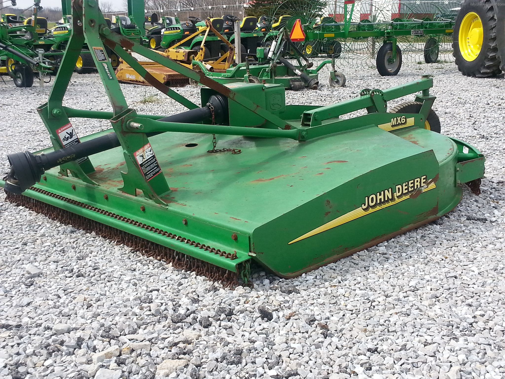 2002 John Deere MX6 Rotary Cutters, Flail mowers, Shredders John Deere MachineFinder
