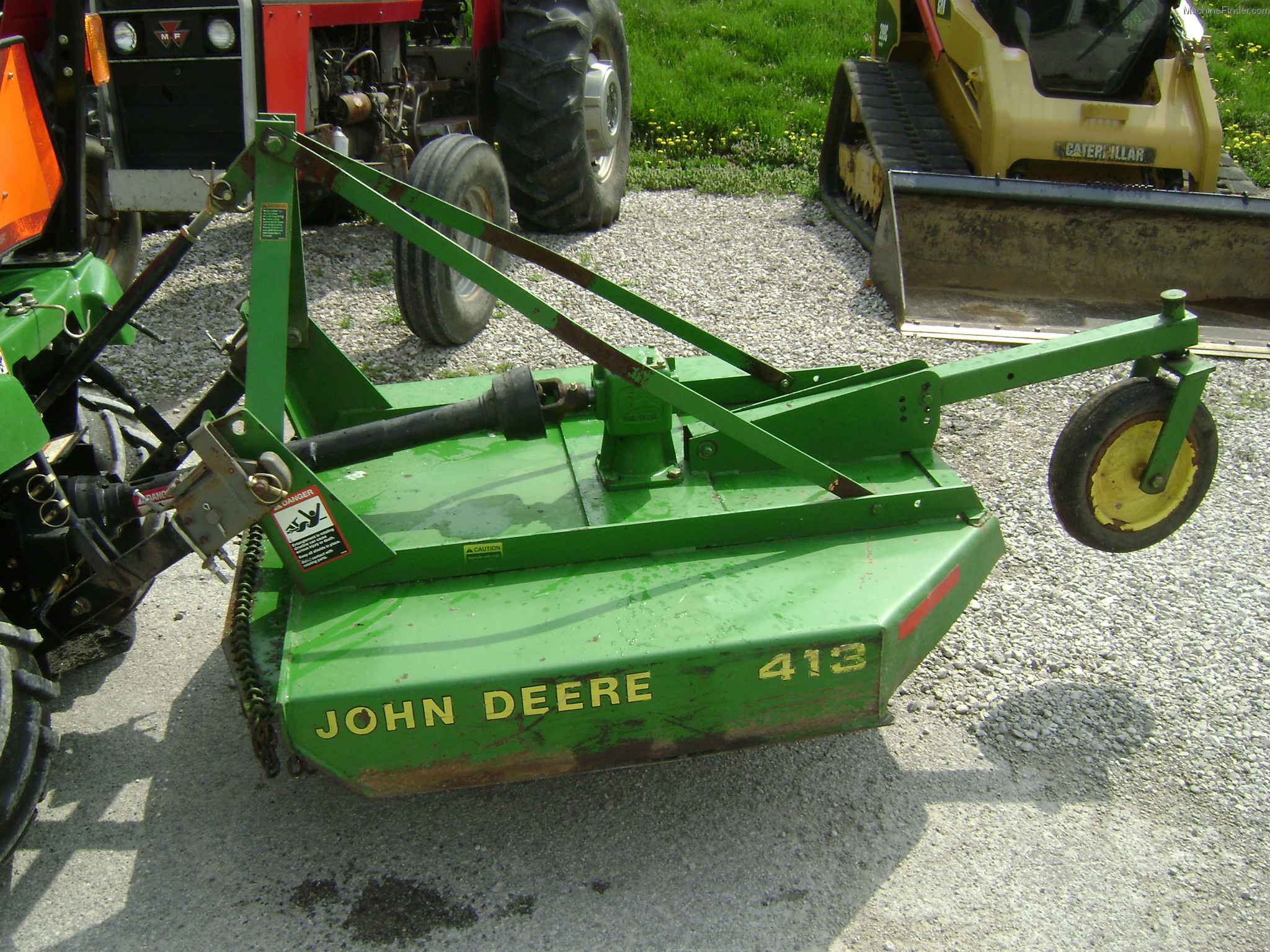 John Deere 413 Rotary Cutters, Flail mowers, Shredders John Deere