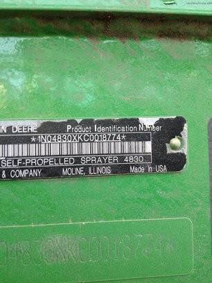 2012 John Deere 4830
