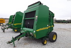2005 John Deere 567 ROUND BALER MEGA TOOTH PUSH BAR HYD PICKUP