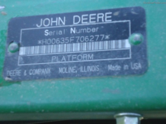 2004 John Deere 635F