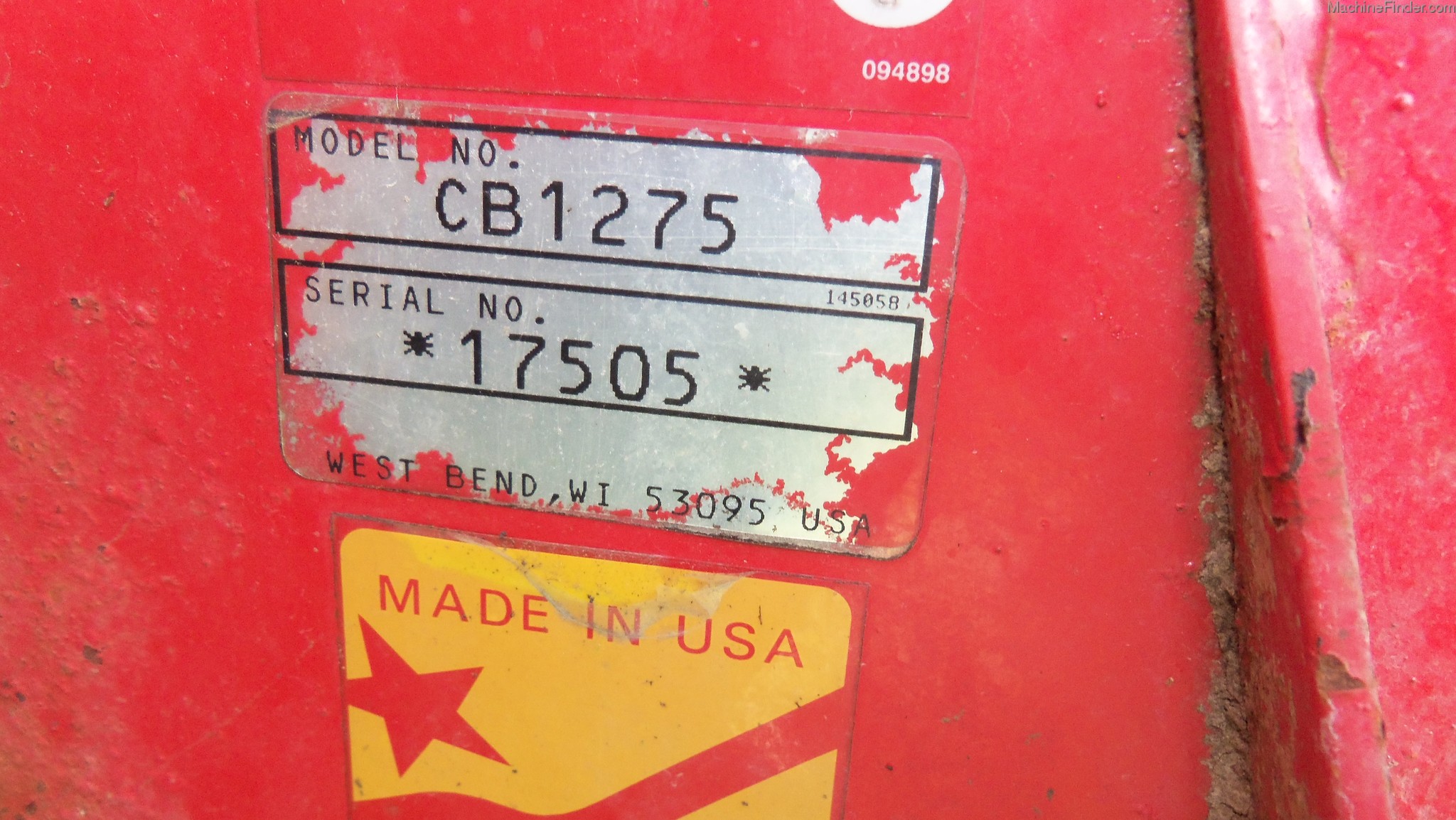 2002 Gehl 1275 Image 3