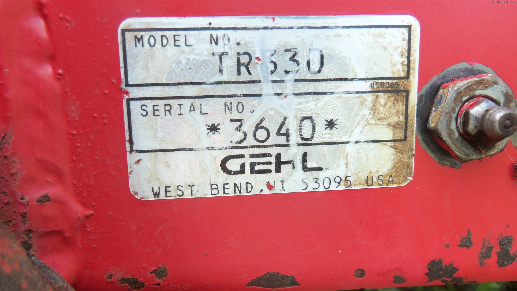 2002 Gehl 1275 Image 11