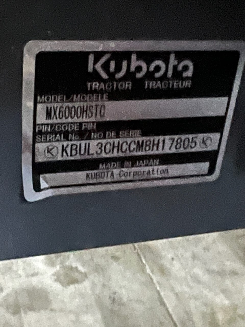 2022 Kubota MX6000 Image 12