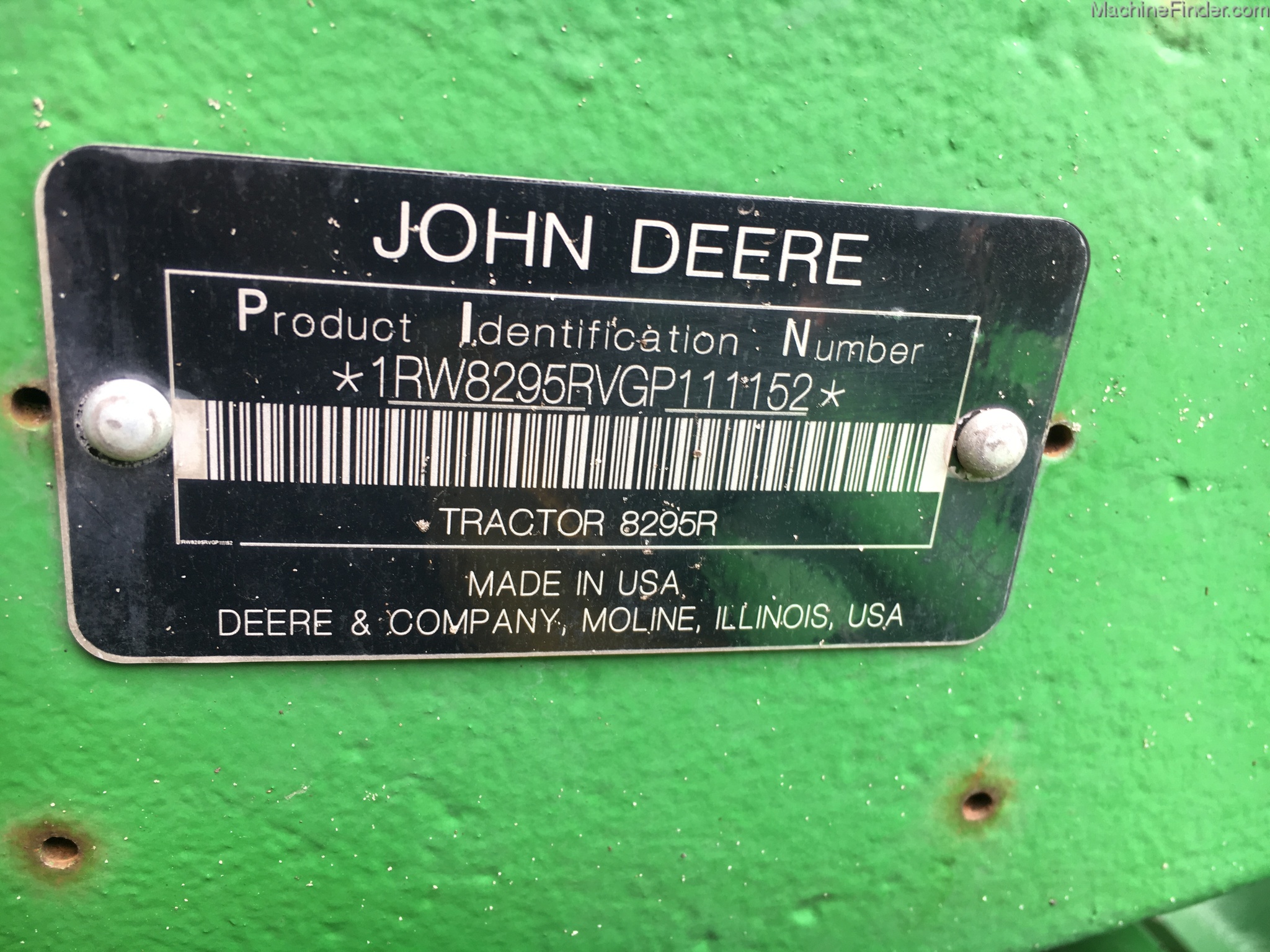 2016 John Deere 8295R Image 11
