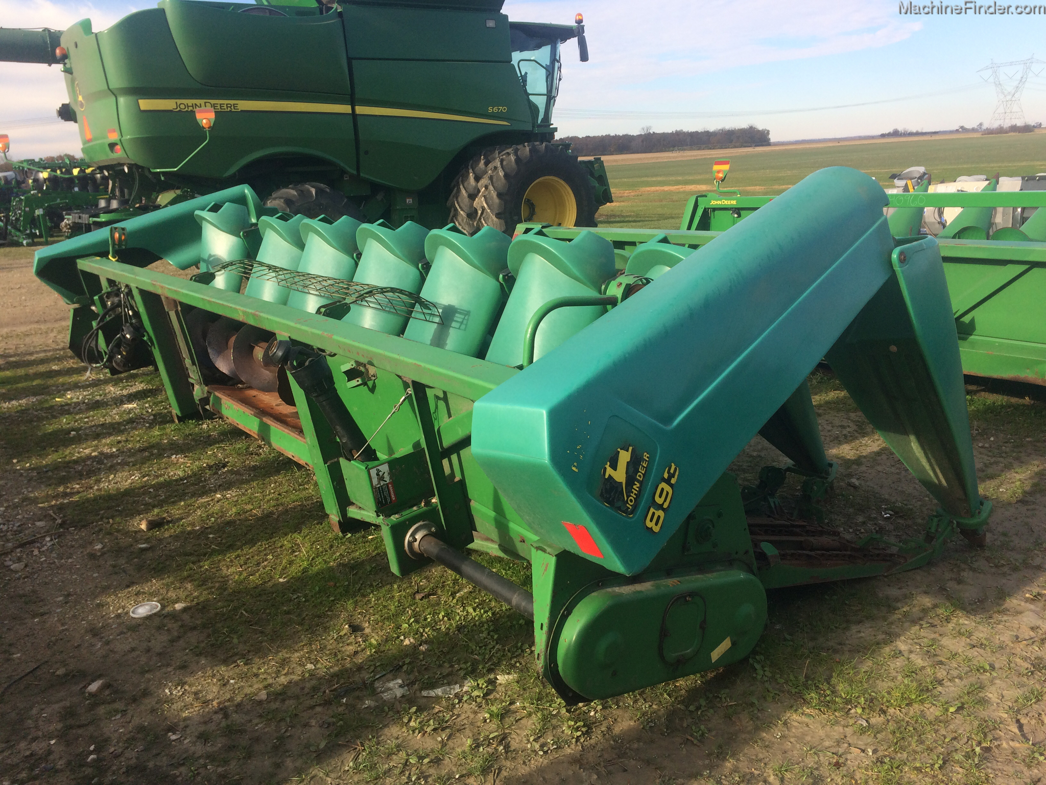 1995 John Deere 893 Image 4