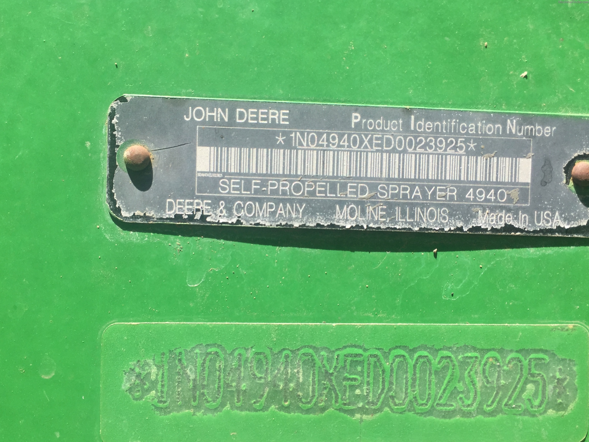 2013 John Deere 4940 Image 8