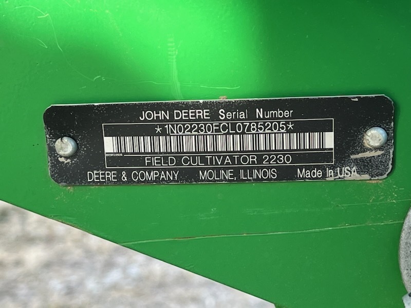2020 John Deere 2230 Image 6