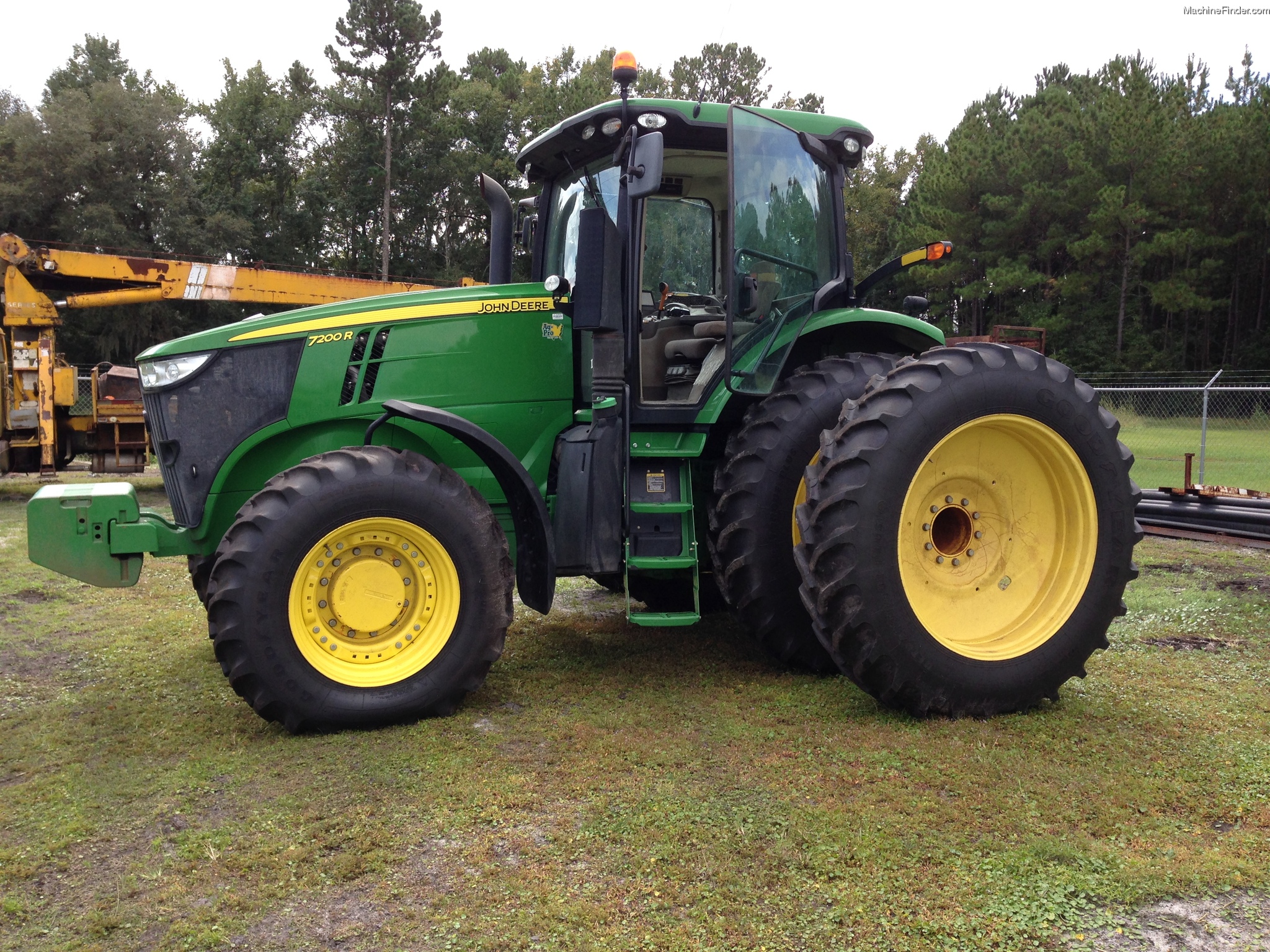 Tracteur John Deere 7200R , Tracteur agricole John Deere 7200 d ...