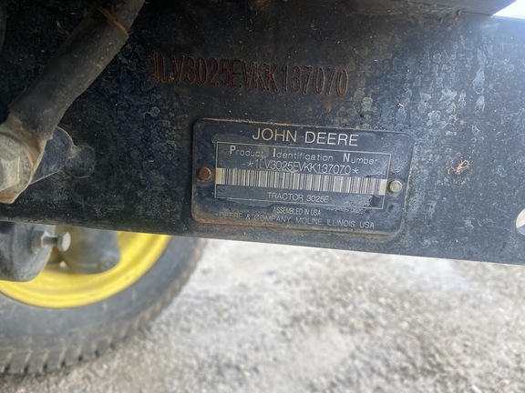Photo of 2019 John Deere 3025E
