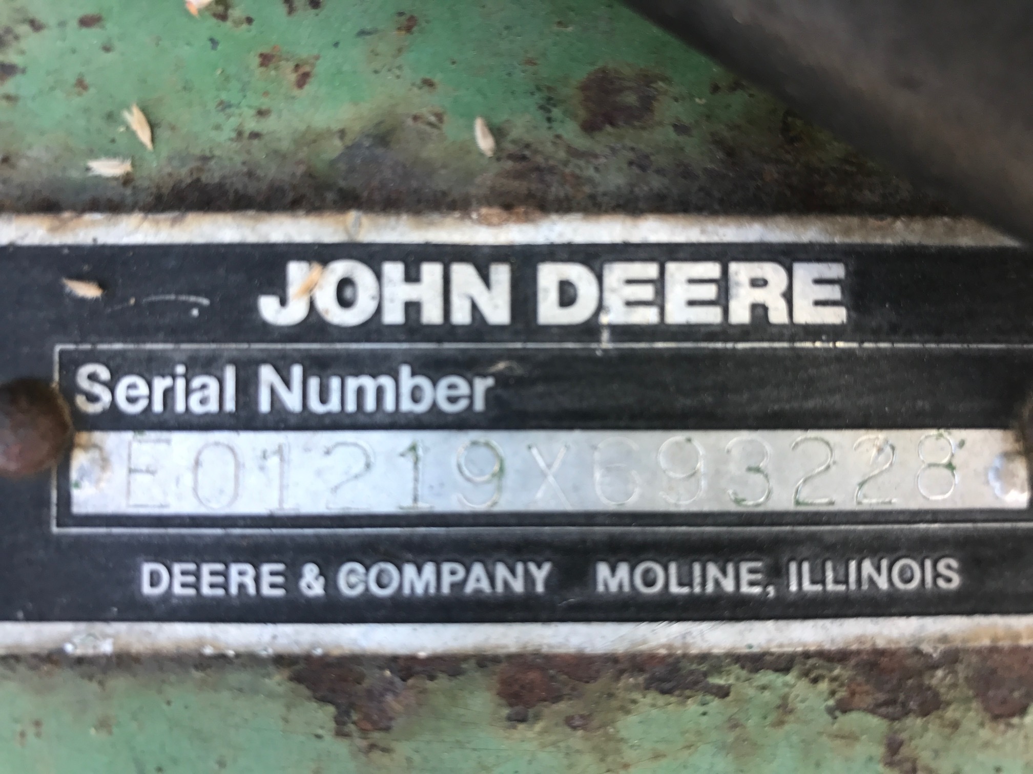 1985 John Deere 1219 Image 8