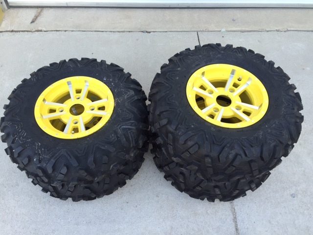 2016 John Deere Maxxis BigHorn ATVs & Gators