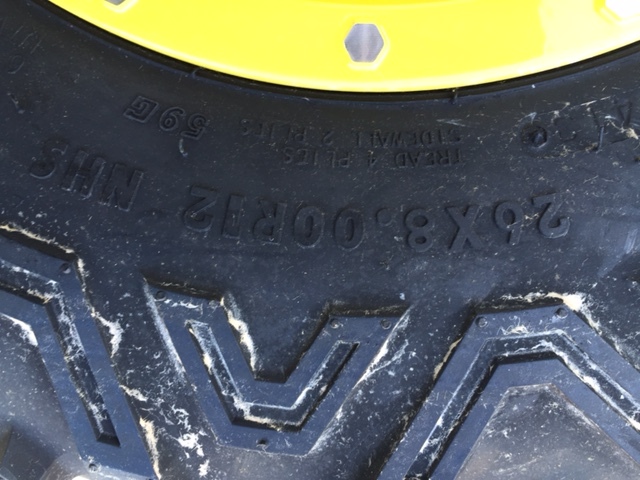 2016 John Deere Maxxis BigHorn ATVs & Gators