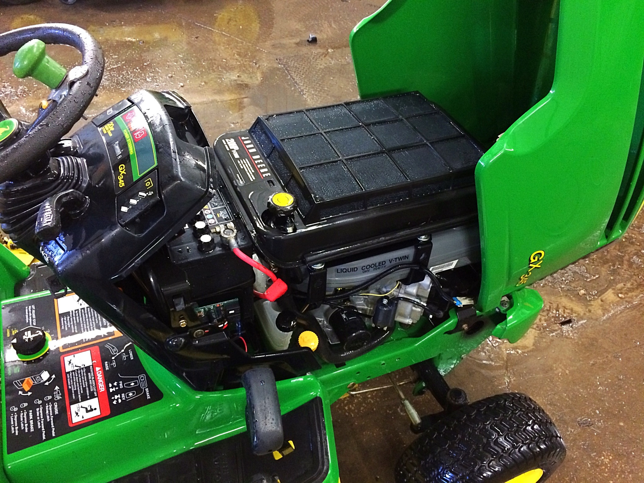 John Deere GX345 Mower Deck