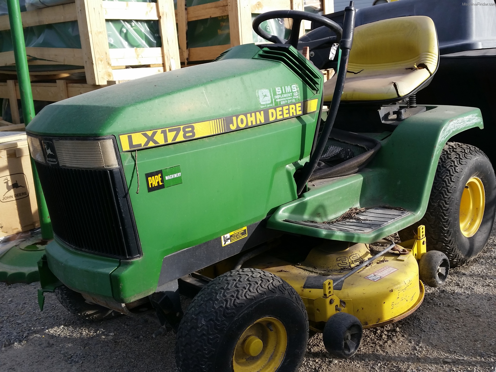 John Deere Lx178 Parts List