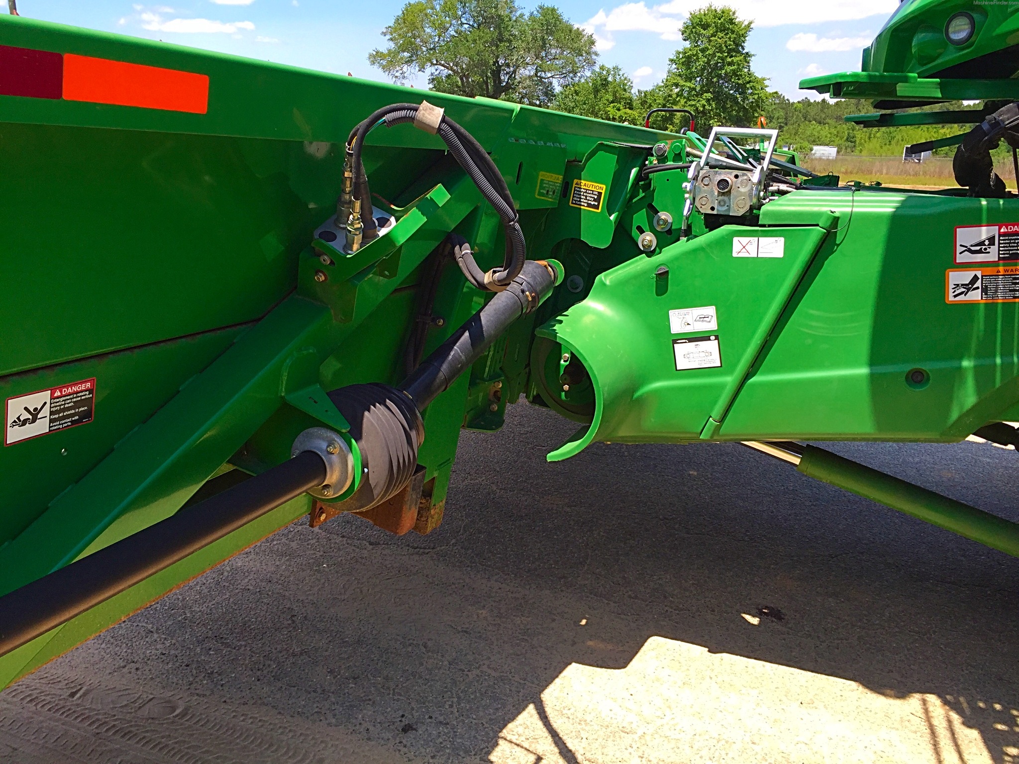 2009 John Deere 612C Image 8