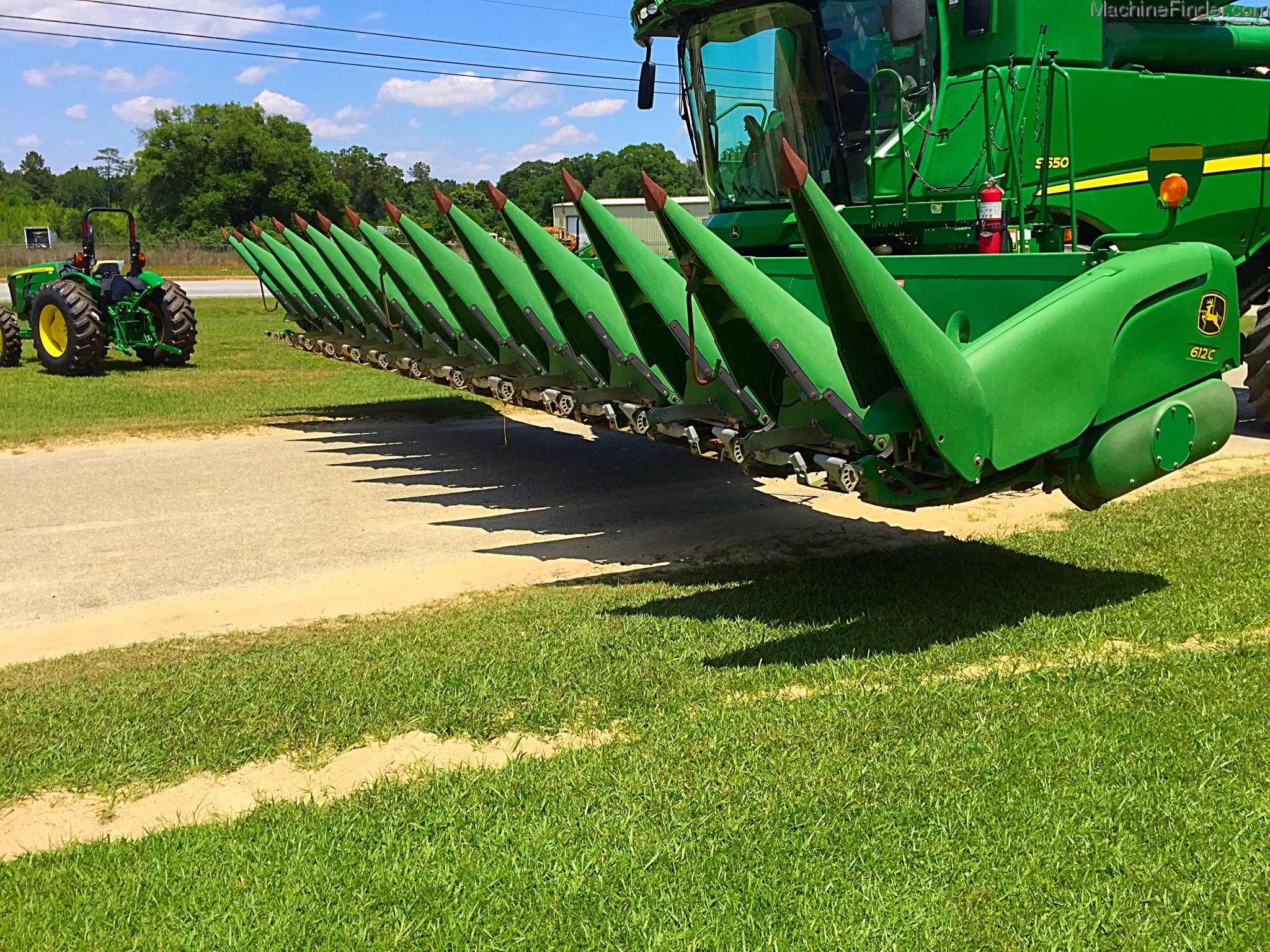 2009 John Deere 612C Image 4