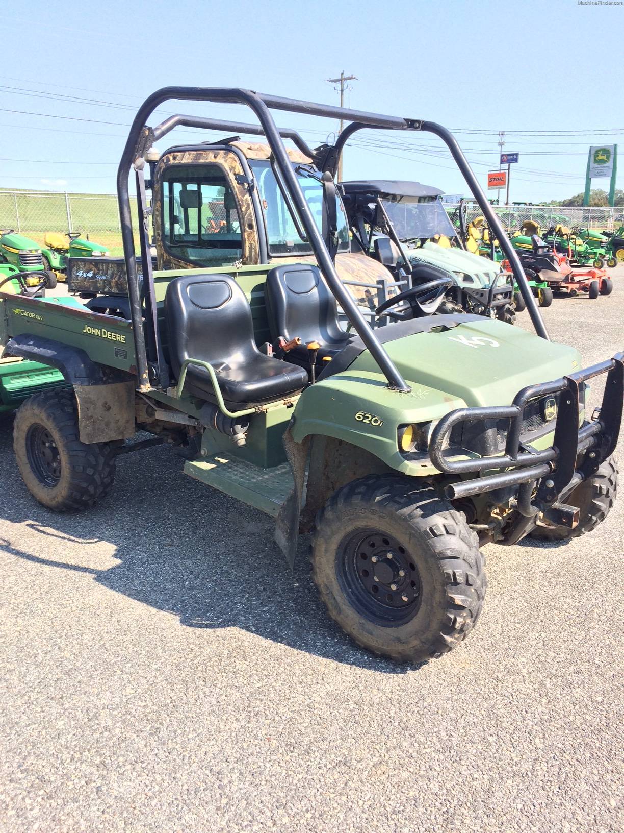 2008 John Deere XUV 620I OLIVE Image 4