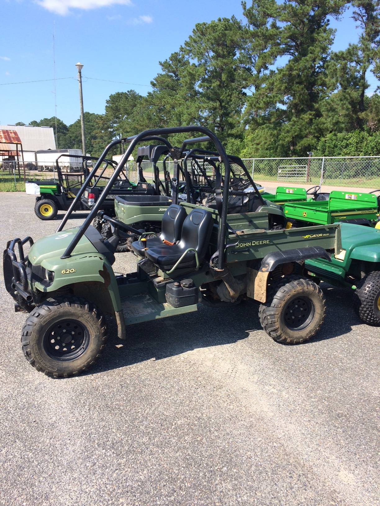 2008 John Deere XUV 620I OLIVE Image 1