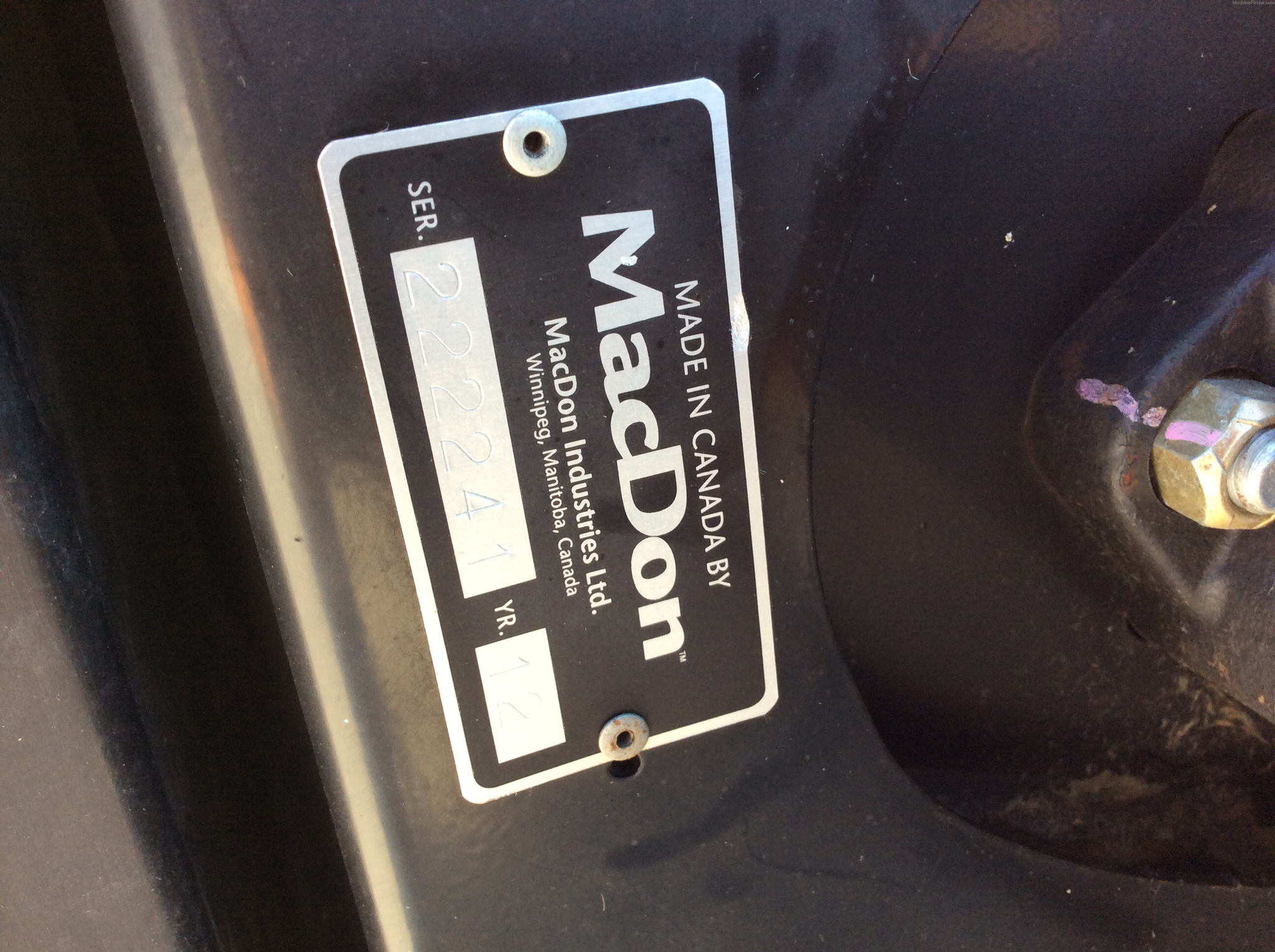 2012 MacDon FD70 Image 15