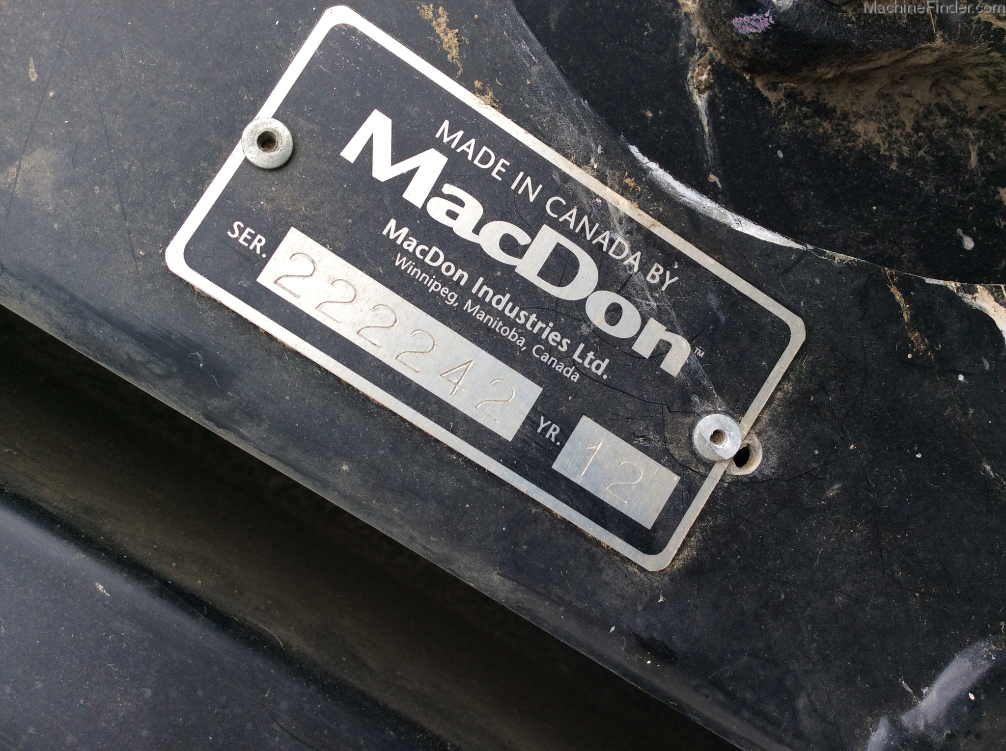 2012 MacDon FD70 Image 17