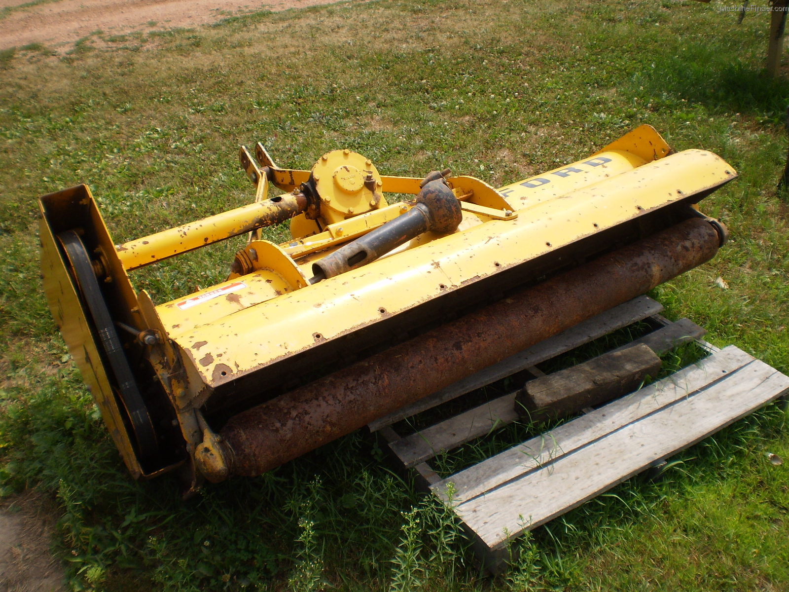 Ford 917l flail mower #7