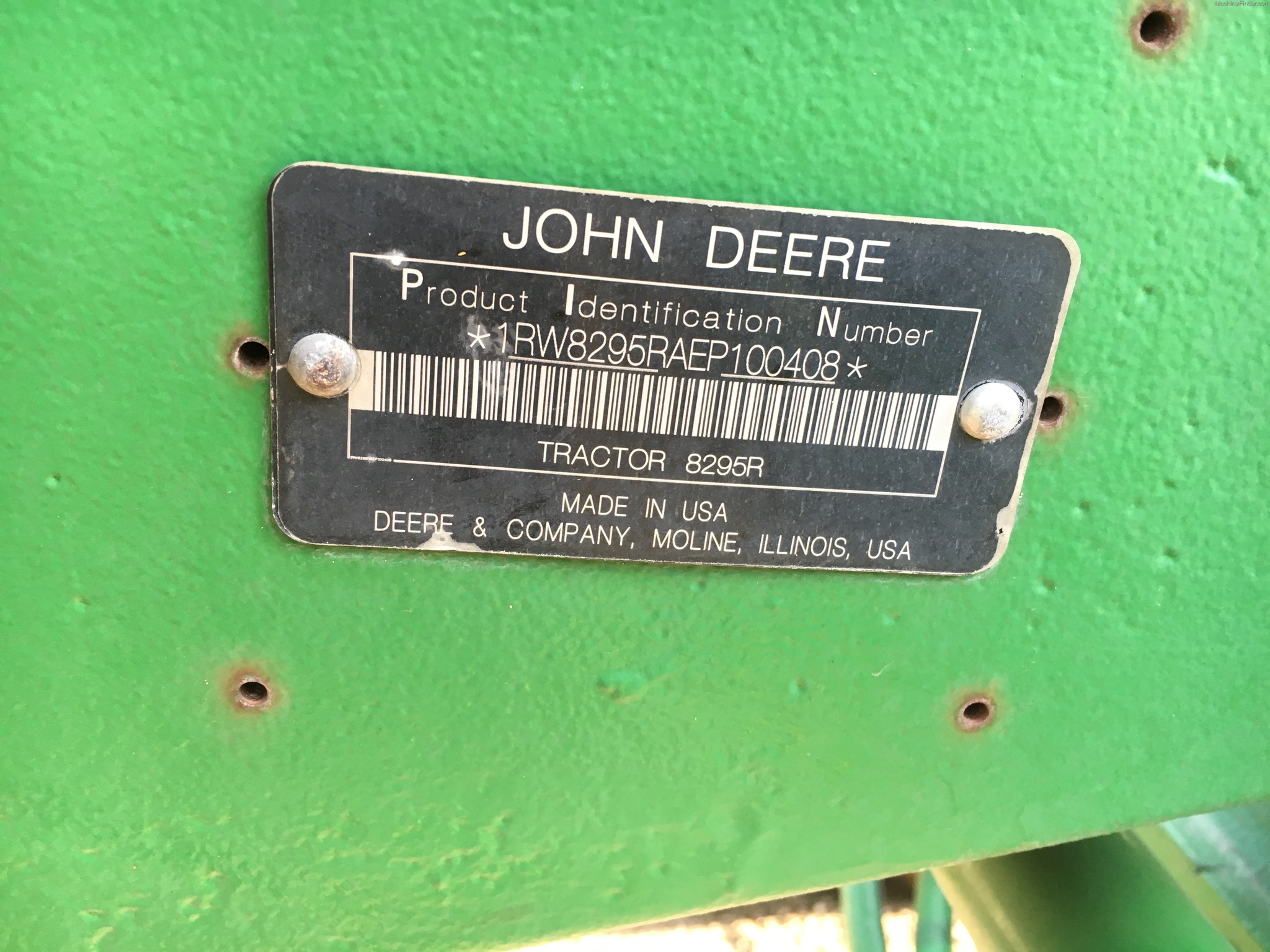 2015 John Deere 8295R Image 7