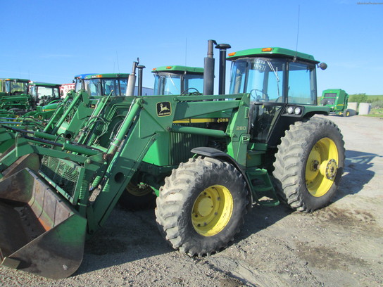 1989 John Deere 4455 Tractors - Row Crop (+100hp) - John Deere ...