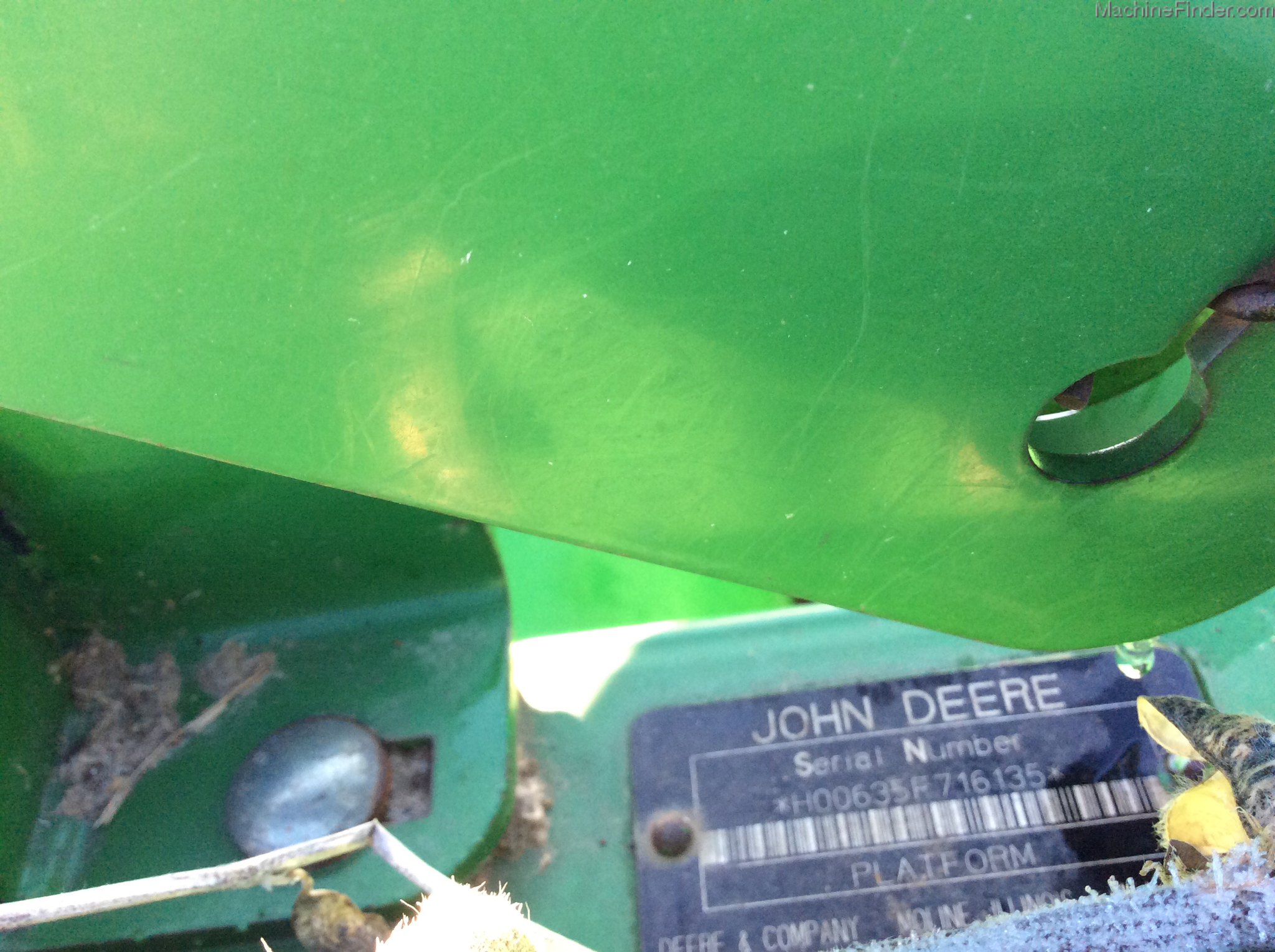 2006 John Deere 635F Image 13